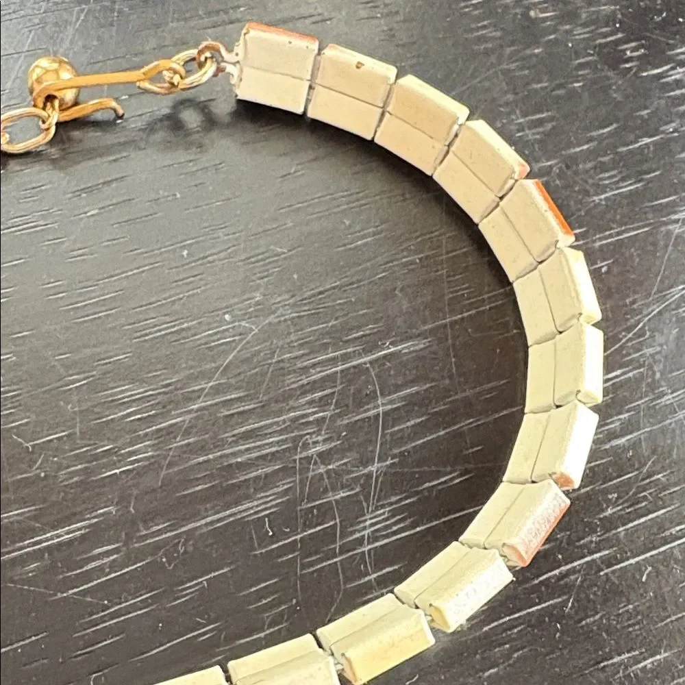 Vintage Stone Choker Necklace